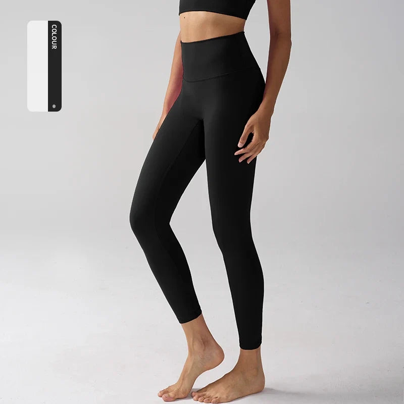 Women's High Waisted Leggings for Fitness, Yoga, and Everyday Use Black