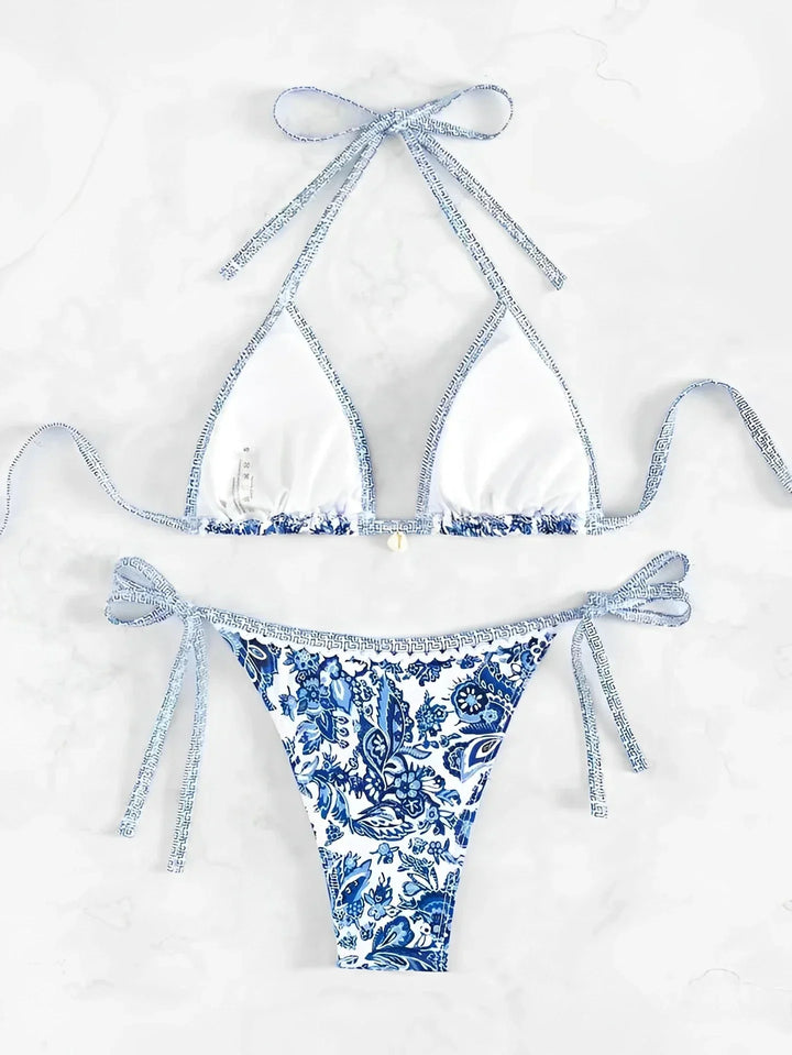 Michelle | Stylish Women's Bikini Set Blue