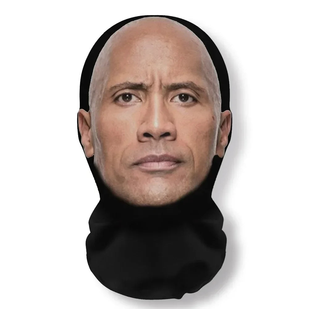 Halloween's 3D Realistic Face Masks for Cosplay and Street Style NoA15
