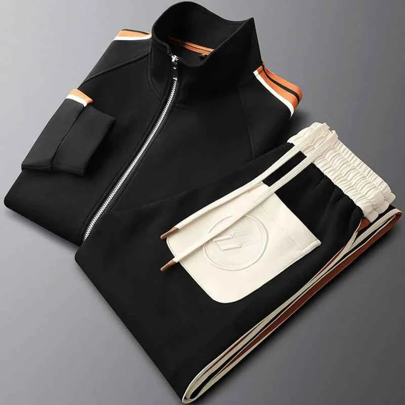 Zenith Elite Tracksuit Set Black