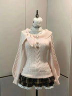 Women's Cotton Slim Fit Red Pullover Winter Essential Knitwear 2935 Pink