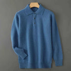 Men's Cashmere Sweater - Luxurious Comfort and Style Royal Blue