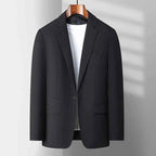 Men's Summerweight Relaxed Fit Blazer Black
