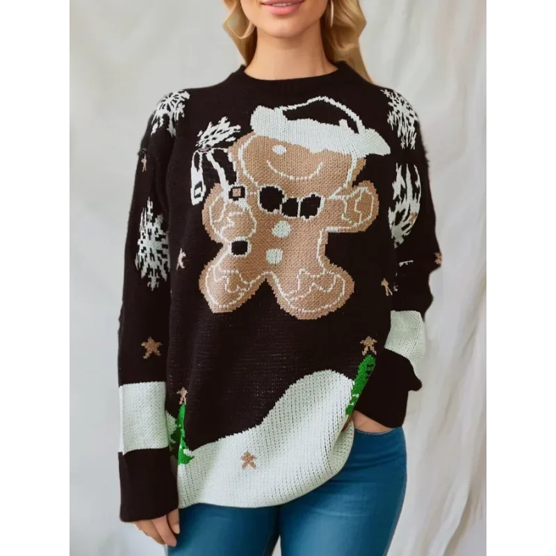 Women's Long Sleeve Pullover Winter Essential Knitwear Collection