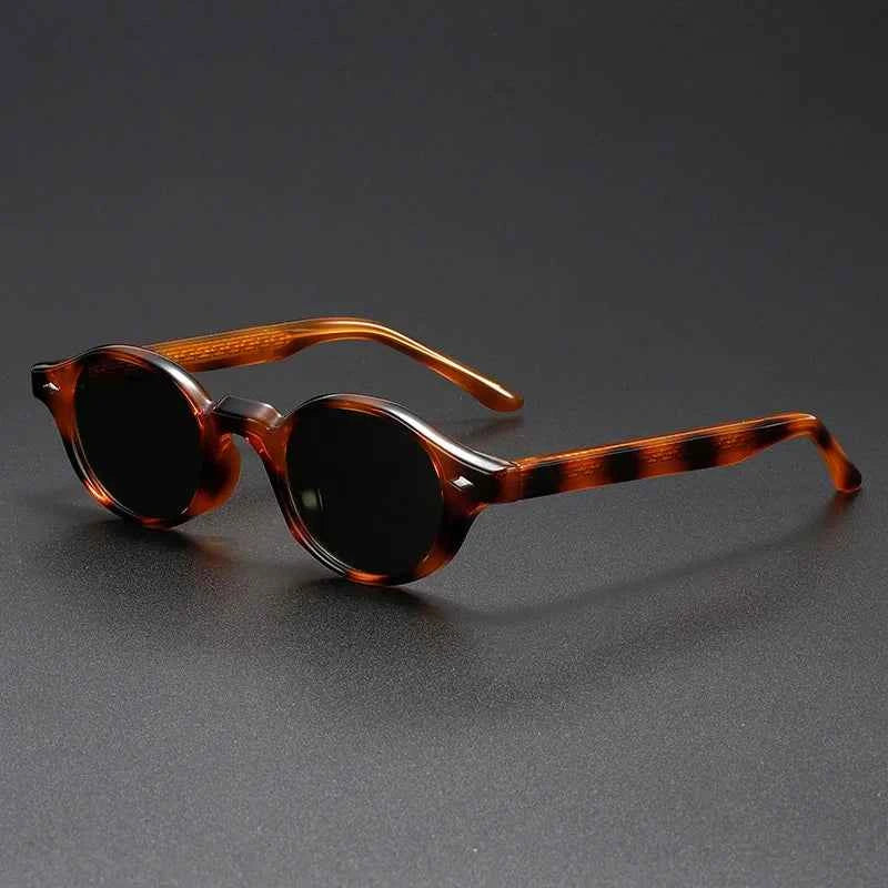 Stylish Oval Sunglasses for Trendy Looks Leopard