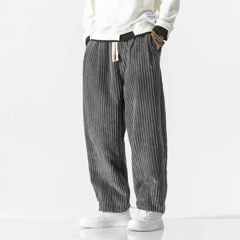 Men's Velor Corduroy Pants
