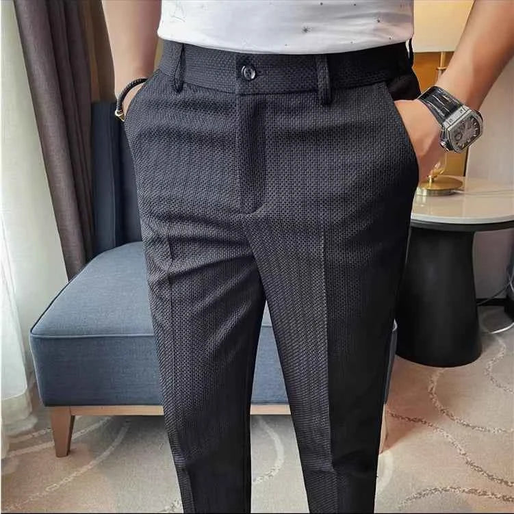 Men's Modern Slim Fit Trousers