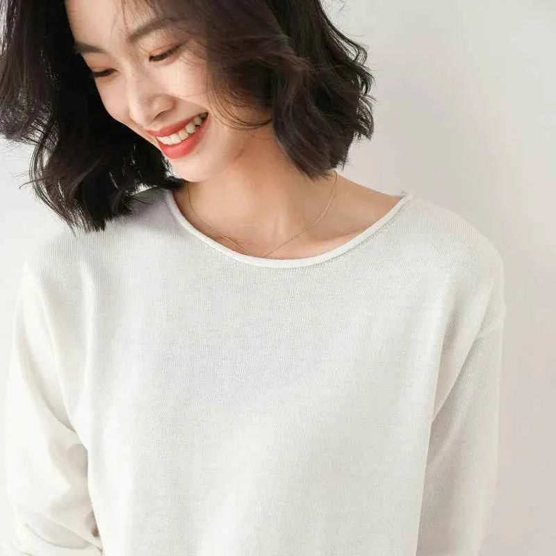 Women's Cozy Knit Sweater Ivory