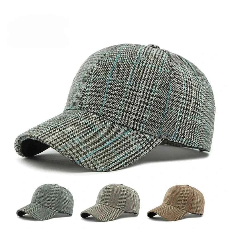 Classic Plaid Baseball Cap