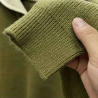 Men's Half-Zip Knit Sweater - Premium Quality