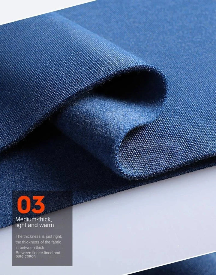 Termoundertrøje til mænd med 37° varmefiber til vintervarme