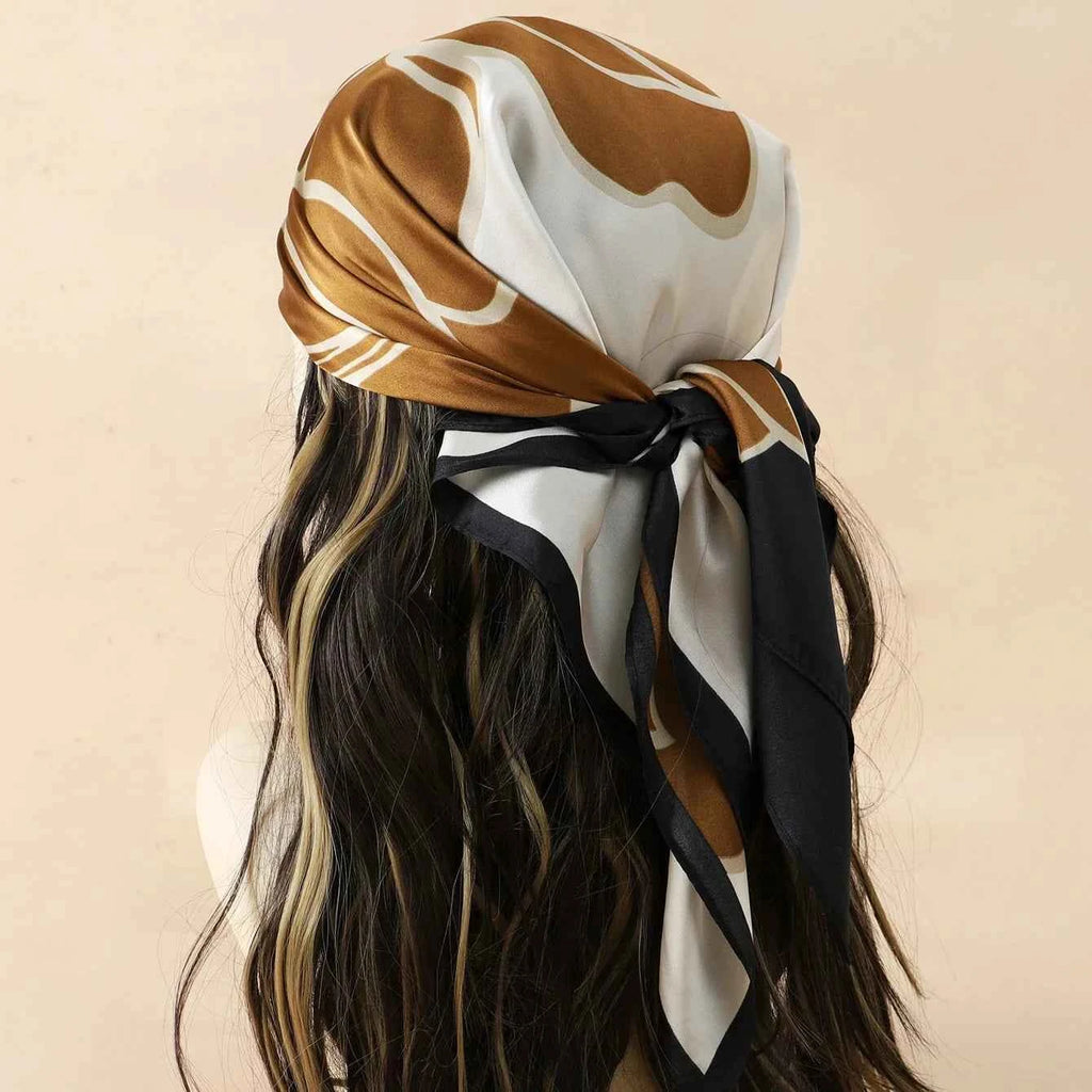 Luxurious Veloura Silk Head Scarf