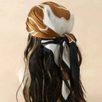 Luxurious Veloura Silk Head Scarf