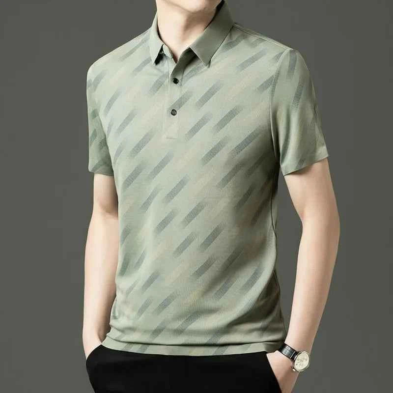 Men's Verona Polo Shirt - Stylish & Comfortable Olive Green