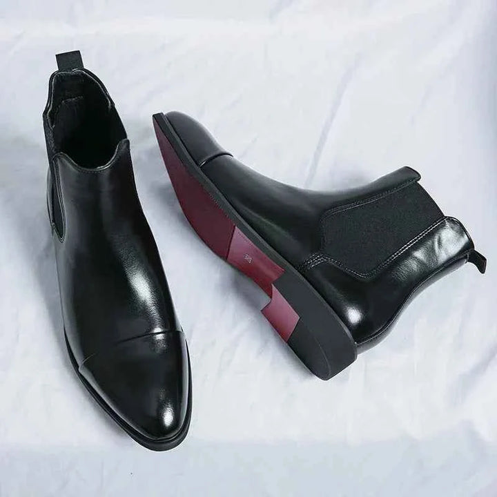 Men's Slip-Resistant Chelsea Winter Boots - Stylish & Comfortable