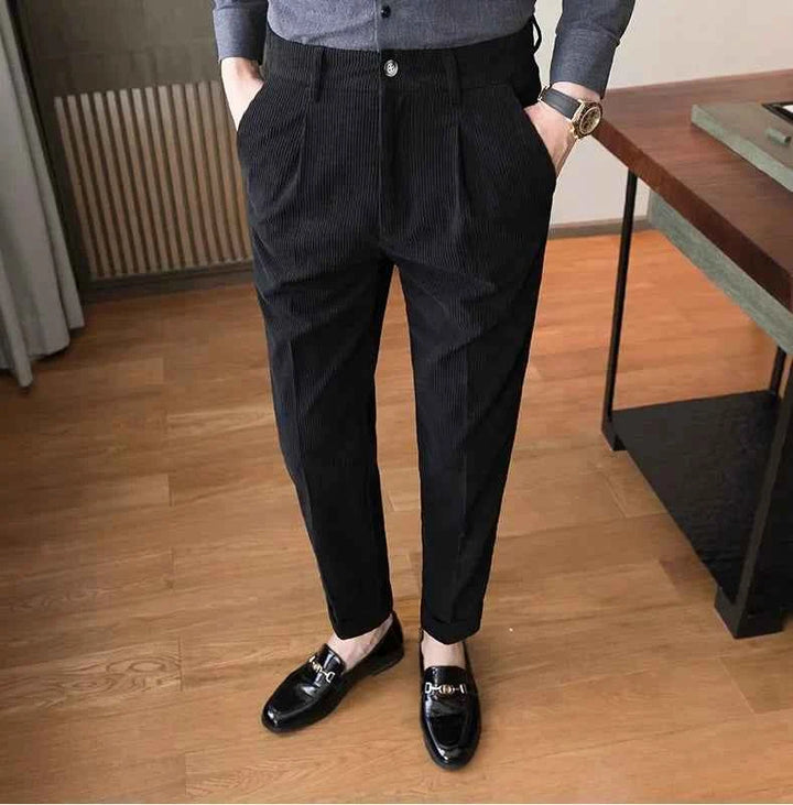 Men's Corduroy Straight Leg Pants