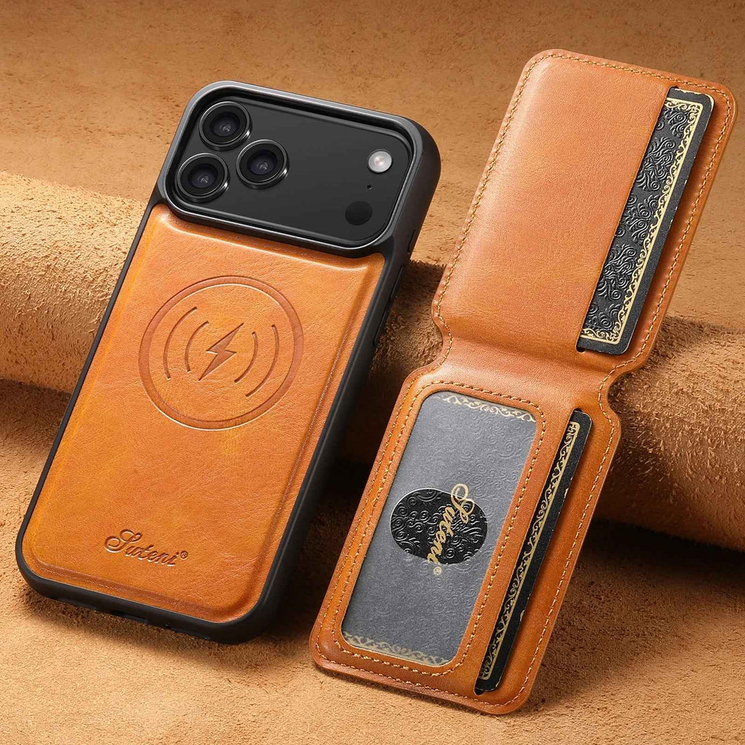 Premium Leather iPhone Case