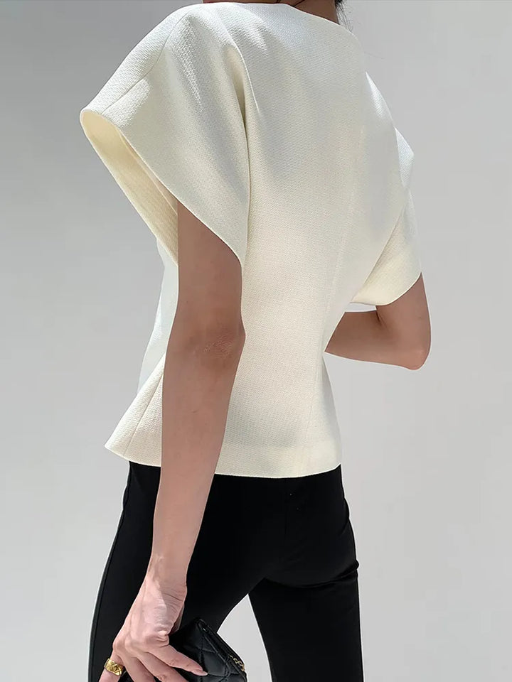 Sophisticated Blazer Top for Women with Tailored Fit