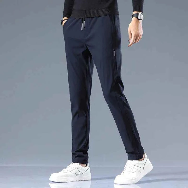 Men's Athletic Fit Trackline Pants Blue