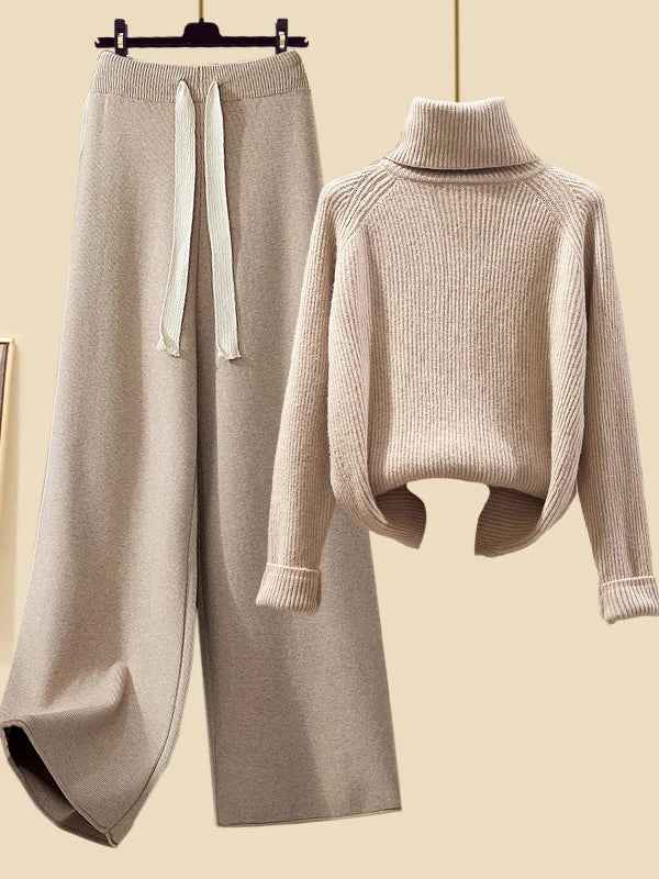 Women's Cozy Elegant Fall Outfit Sweater & Pants ($72.99)