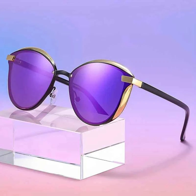 Stylish Cat Eye Sunglasses for a Chic Look Purple