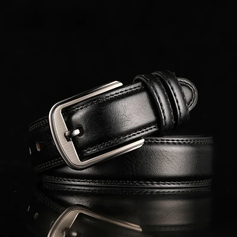 Premium Leather Belt for Men Black