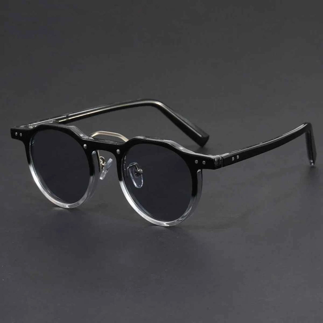 Stylish Riviera-Inspired Sunglasses Gunmetal Gray