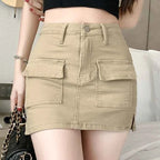 Women's High-Waist Utility Skort