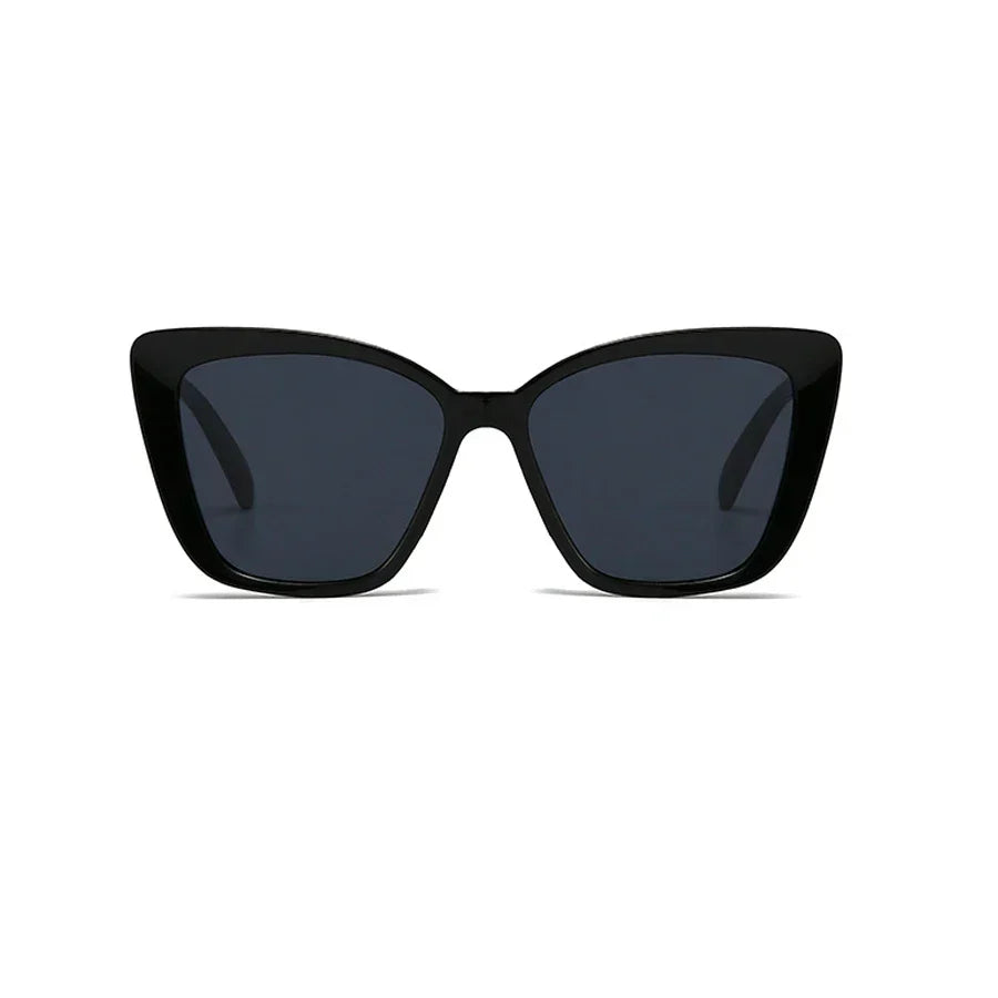 Marcia | Women's Retro Cat-Eye Sunglasses with UV Protection Black