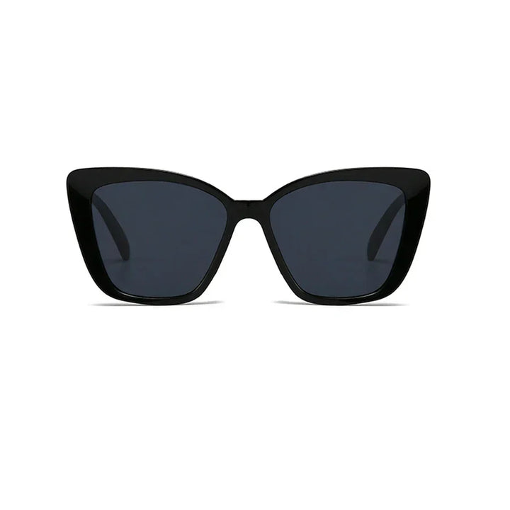 Marcia | Women's Retro Cat-Eye Sunglasses with UV Protection Black