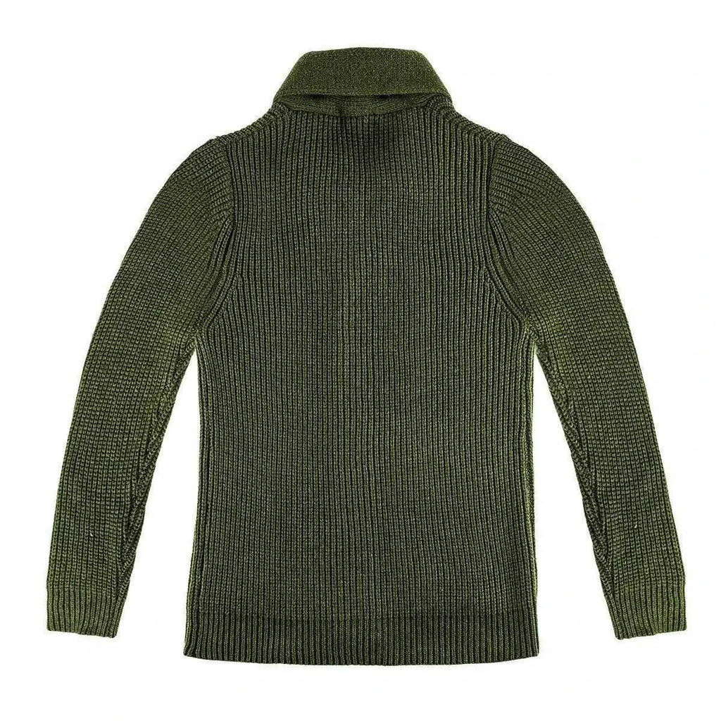 Men's Shawl Cardigan - Stylish and Versatile Knitwear