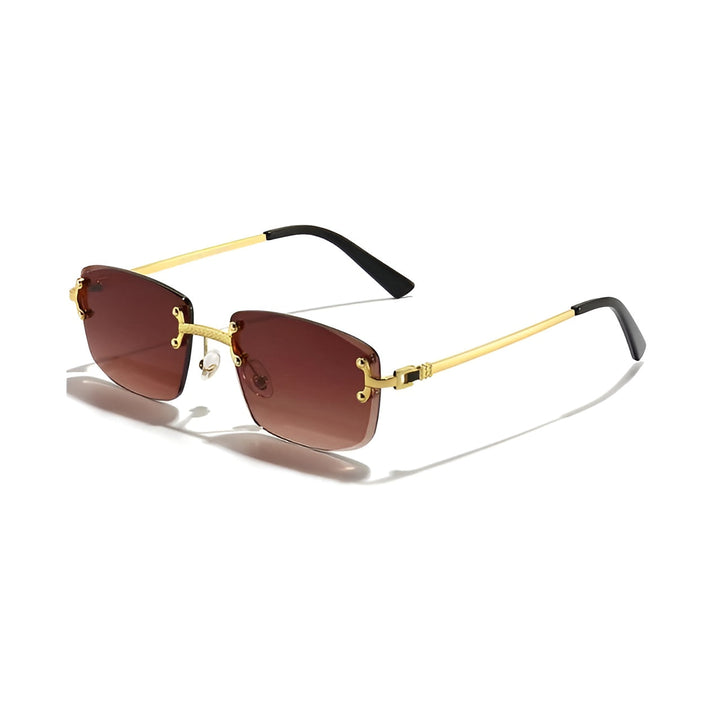 Stylish Venti Crown Sunglasses for Trendy Looks Oak Brown