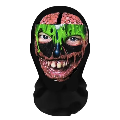 Halloween's Fun Cosplay Wig and Mask, Creative Headwear Props HH18-hot