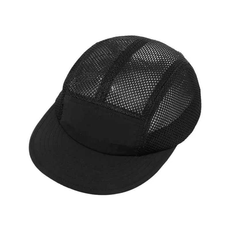 5-Panel Compass Hat - Stylish and Versatile Headwear Black