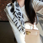 Women's Silk Patterned Scarf - Lyon Design