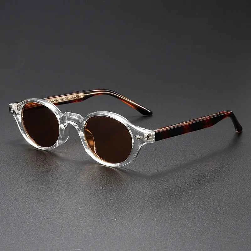 Stylish Oval Sunglasses for Trendy Looks Clear