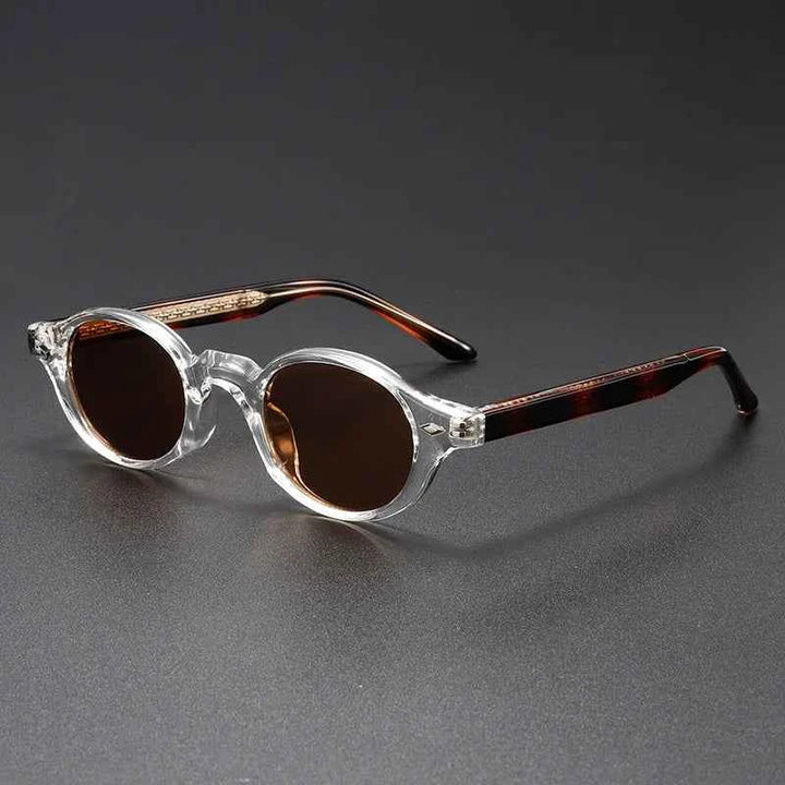 Stylish Oval Sunglasses for Trendy Looks Clear