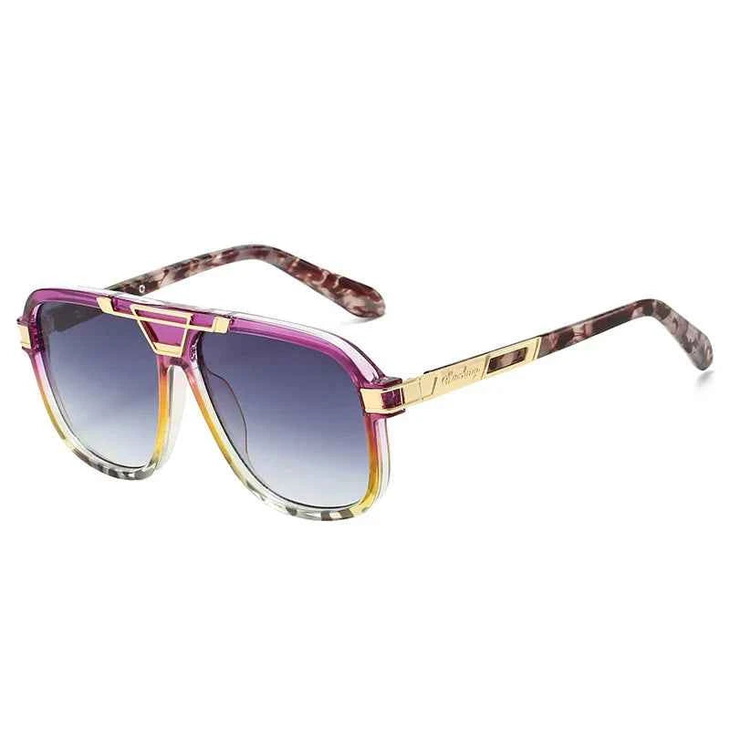 Retro Nightfall Sunglasses for Stylish Look Violet Haze