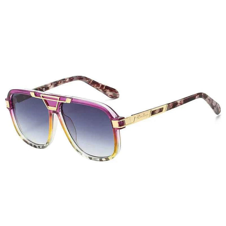 Retro Nightfall Sunglasses for Stylish Look Violet Haze