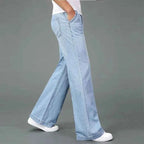 Men's Flare Jeans - Stylish and Comfortable Fit Light Blue