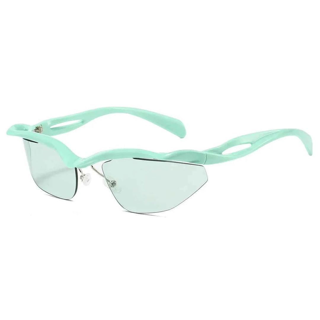 Stylish Curved Sunglasses for Ultimate Sun Protection
