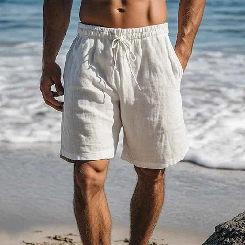 Ralph | Lightweight Quick-Dry Coastal Swim Shorts for Summer Fun White