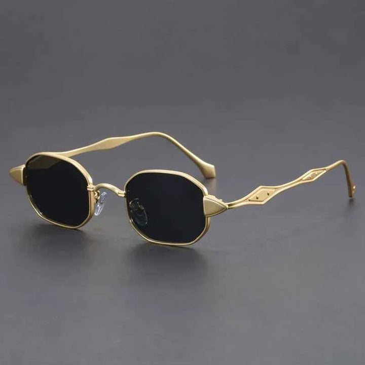 Stylish Titan Edge Sunglasses for Ultimate UV Protection Gold