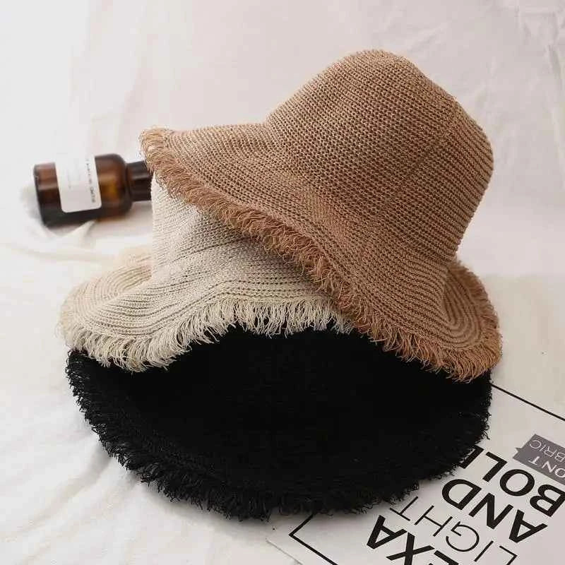 Trendy Fringe Bucket Hat for Stylish Looks Brown