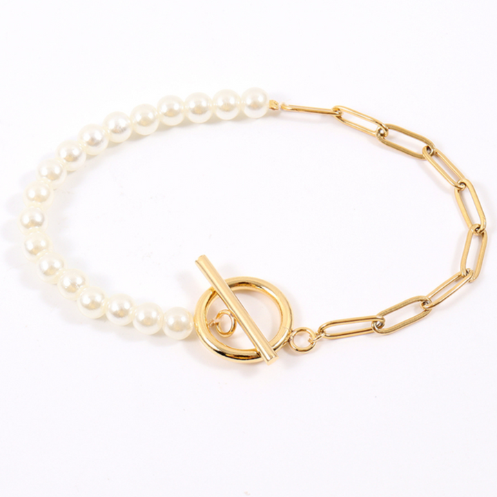 Sophia | Women's Pearl Jewelry Set - Timeless Bracelet & Necklace