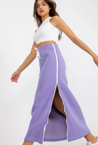 Women's Lavender Sweat Skirt