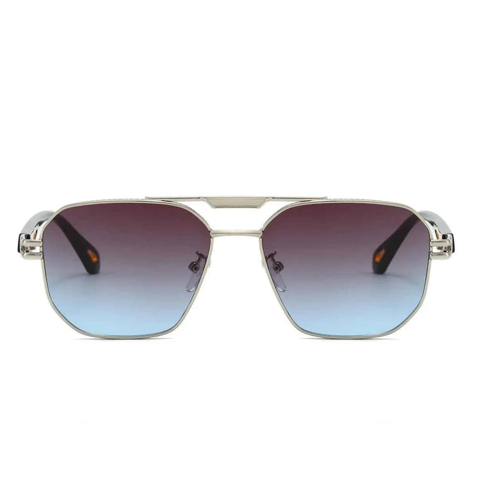Stylish Signature Aviator Sunglasses
