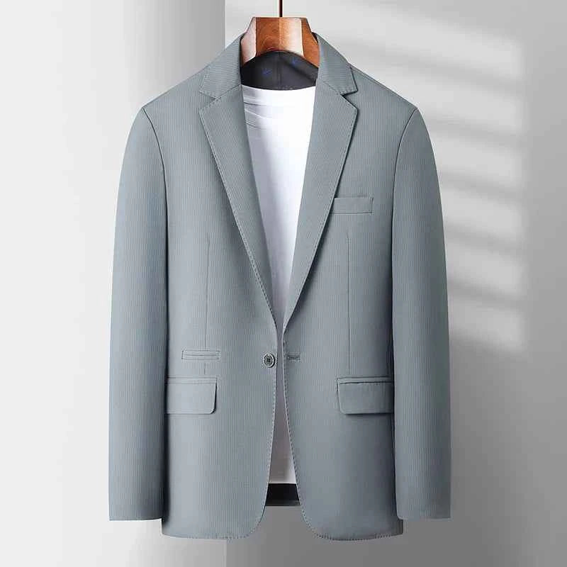 Men's Summerweight Relaxed Fit Blazer Gray