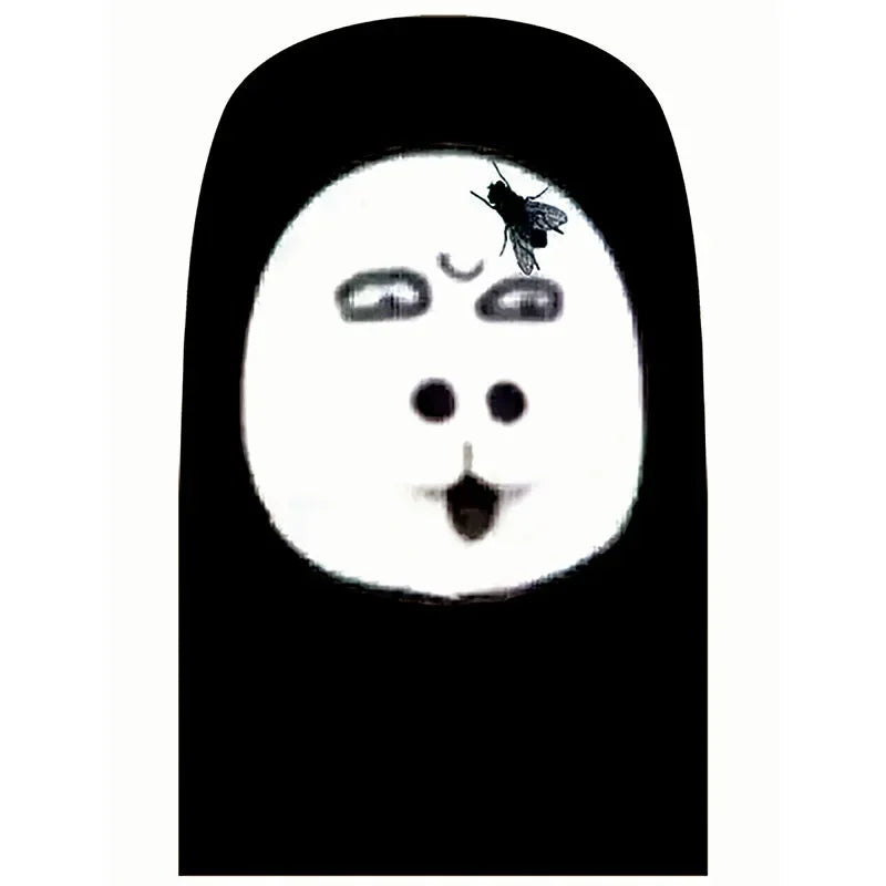 Halloween's 3D Realistic Face Masks for Cosplay and Street Style NoA6