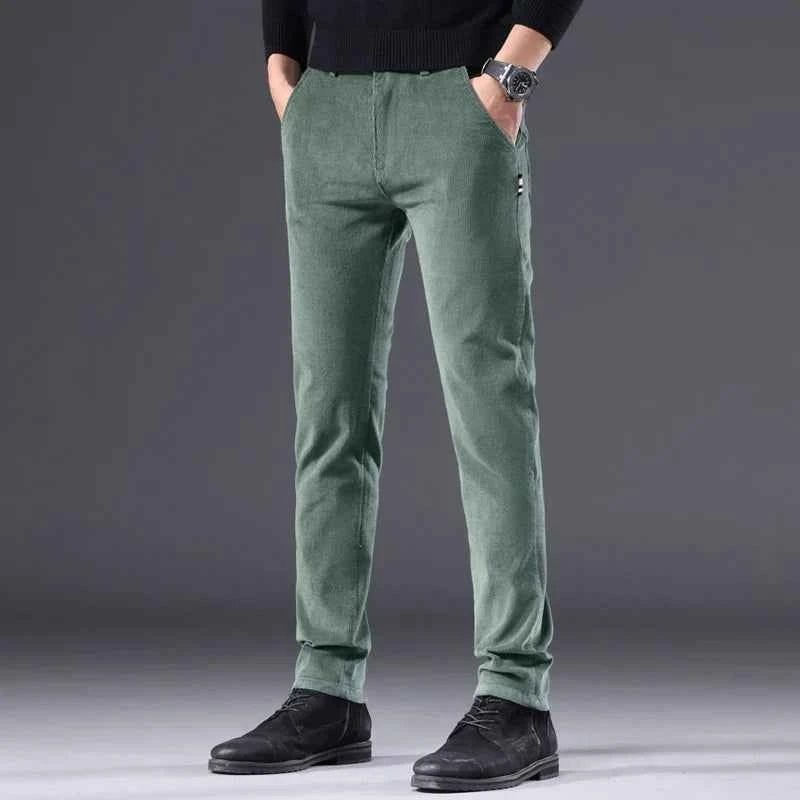Men's Corduroy Pants - Stylish & Comfortable Sage Green